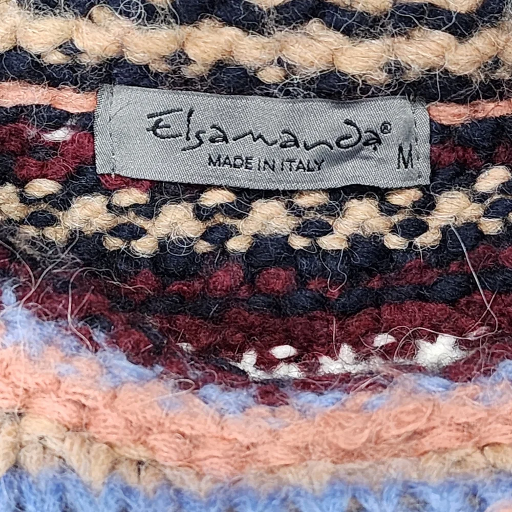 *SOLD* | ELSAMANDA | Italian Wool Sweater | Medium | Anthropologie - Picture 3 of 9
